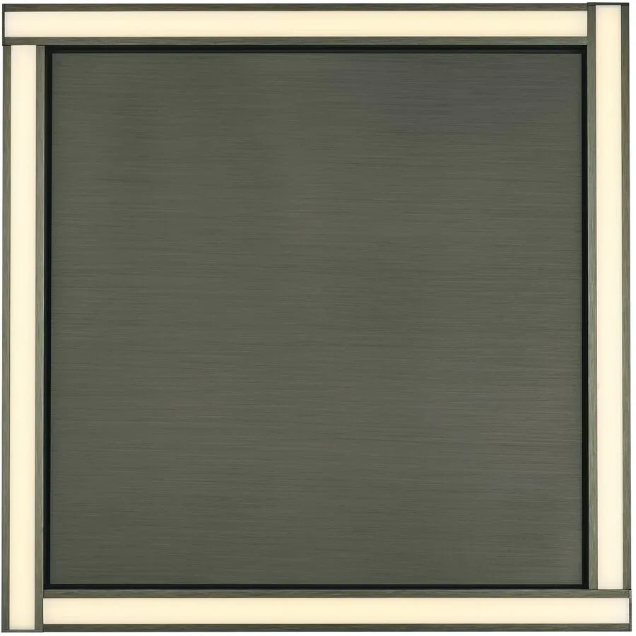 Designer-Deckenlampe Bankamp Line bronze 40 cm - LED - Lichtfarbe: Extra warmweiss - Material: Aluminium/Stahl - Designer-Deckenlampe- LED