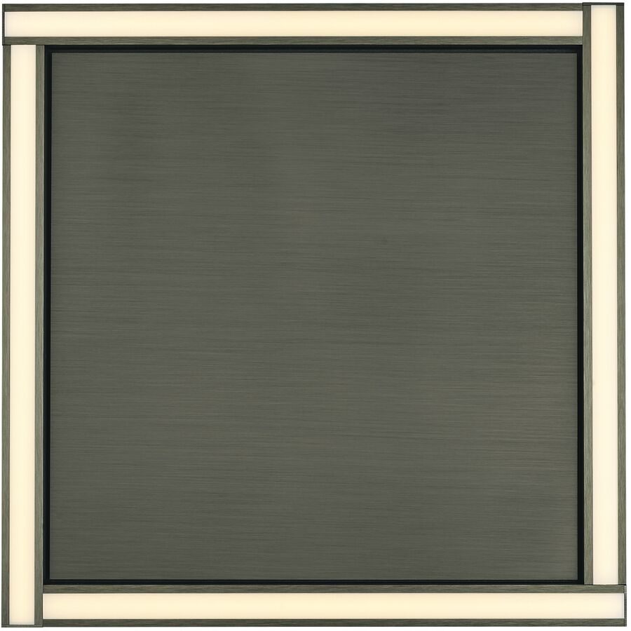 Designer-Deckenlampe Bankamp Line bronze 40 cm - LED - Lichtfarbe: Extra warmweiss - Material: Aluminium/Stahl - Designer-Deckenlampe- LED