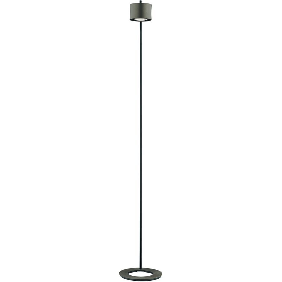 Designer-Stehlampe Bankamp Impulse bronze dimmbar H 155 cm - LED - Lichtfarbe: Extra warmweiss - Material: Aluminium/Eisen/Glas - Designer-Stehlampe-