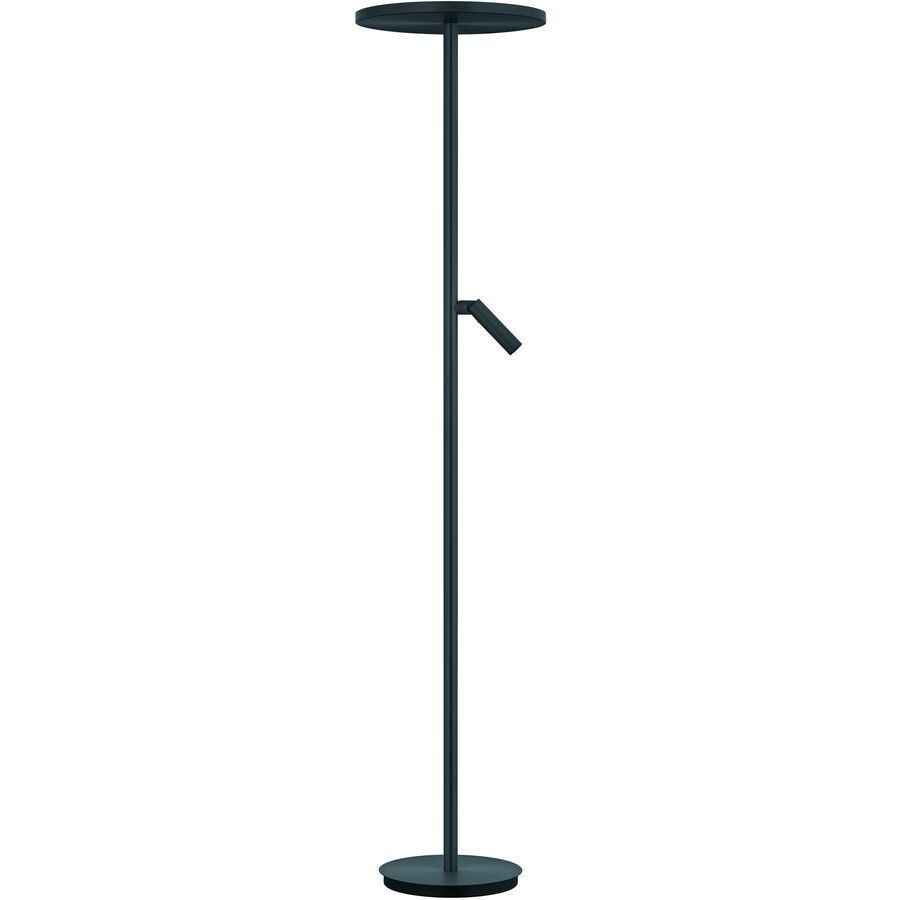 Designer-Stehlampe Bankamp Sky anthrazit dimmbar H 190 cm - Farbe: anthrazit matt eloxiert - LED - Lichtfarbe: Extra warmweiss - Material: