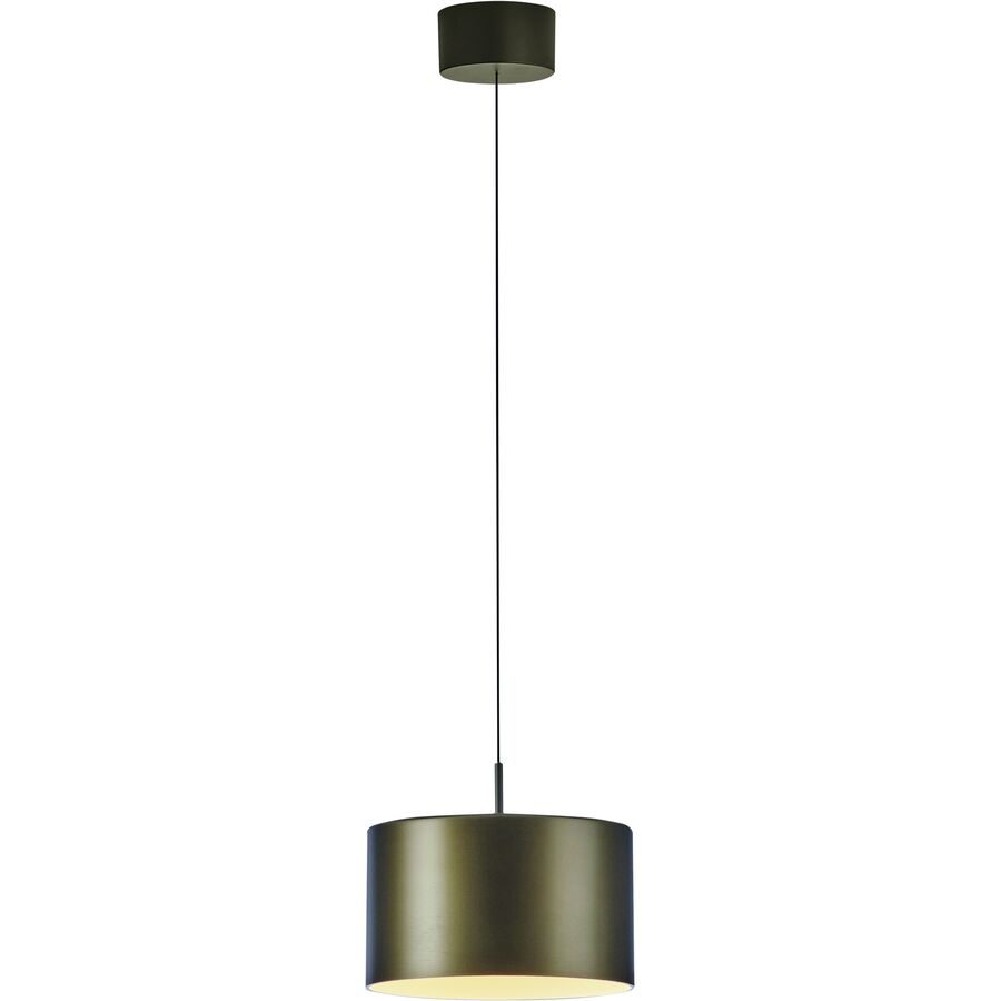 Designer-Pendellampe Bankamp Grand Metal bronze dimmbar D 20 cm - LED - Lichtfarbe: Extra warmweiss - Material: Aluminium/Eisen/Acryl -