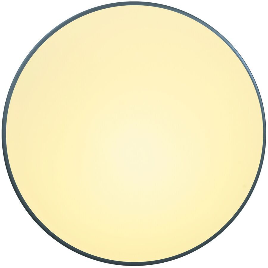 Designer-Deckenlampe Bankamp Basic E27 anthrazit dimmbar D 32 cm - Farbe: anthrazit matt eloxiert - Material: Eisen/Glas - Designer-Deckenlampe