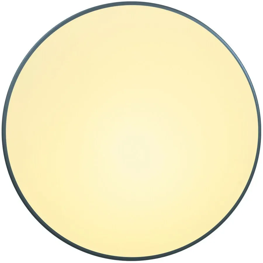 Designer-Deckenlampe Bankamp Basic E27 anthrazit dimmbar D 32 cm - Farbe: anthrazit matt eloxiert - Material: Eisen/Glas - Designer-Deckenlampe