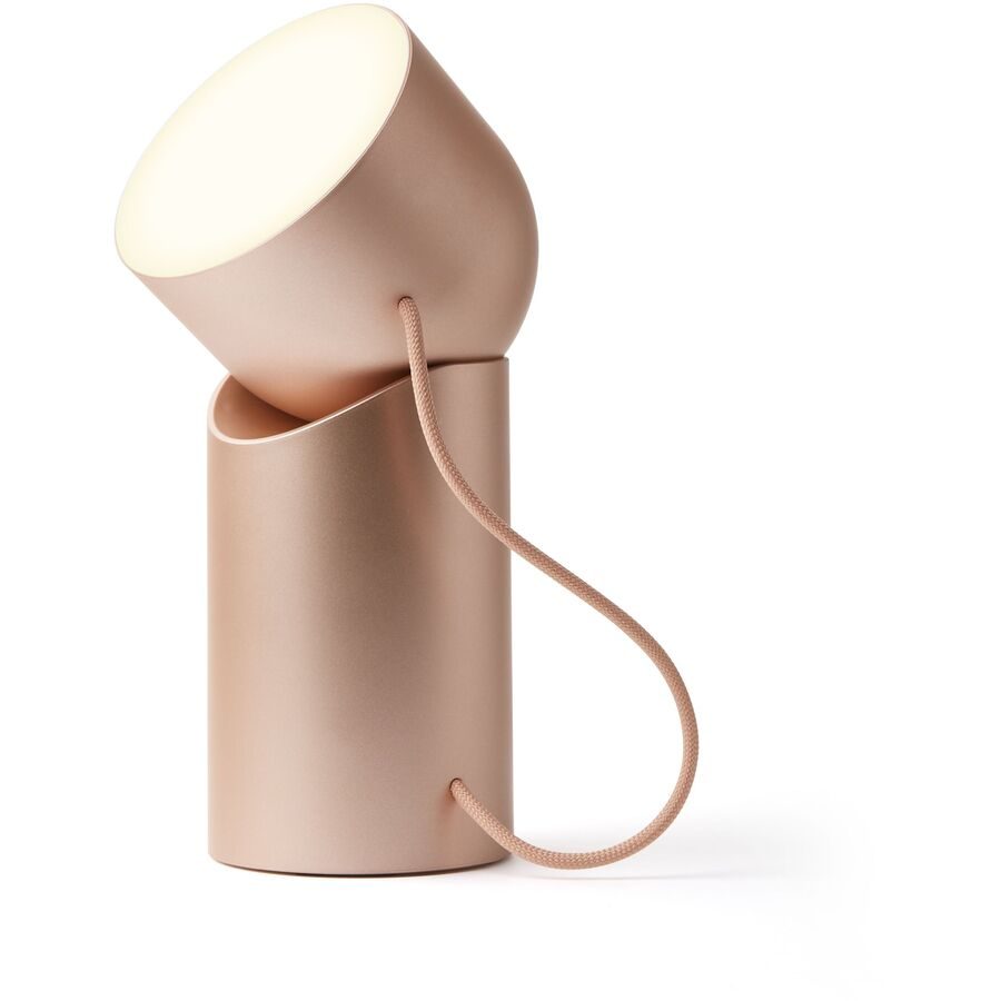Lexon Tischlampe Orbe Gold Kunststoff 10 cm 21.8 cm - LED - Lichtfarbe: Warmweiss - Kaltes Tagesweiss - Tischlampe- LED Energiesparlampe