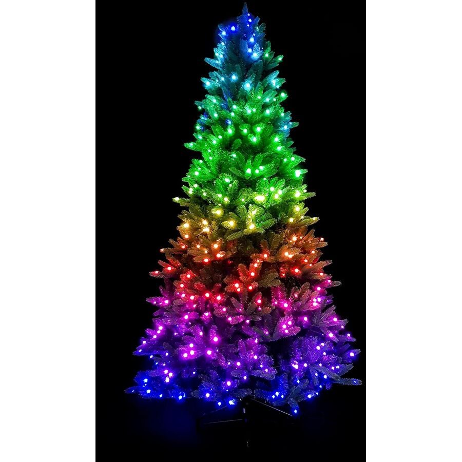 Weihnachtsbaum Twinkly Grün 210 cm - Farbe: dunkelgrün - Weihnachtsbaum
