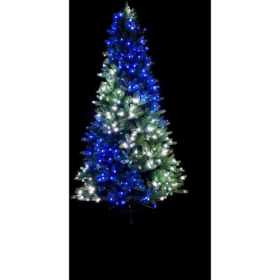 Weihnachtsbaum Twinkly Grün Kunststoff 180 cm - Farbe: dunkelgrün - Weihnachtsbaum