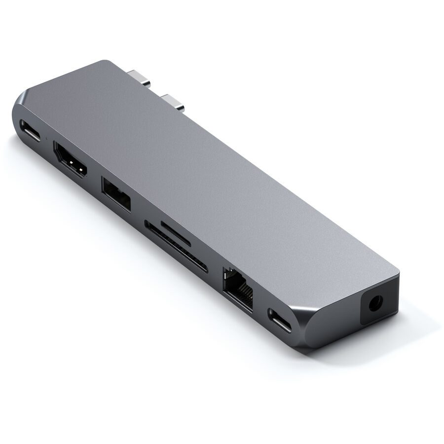 Multiport Satechi Grau Aluminium - Farbe: graphit - Multiport