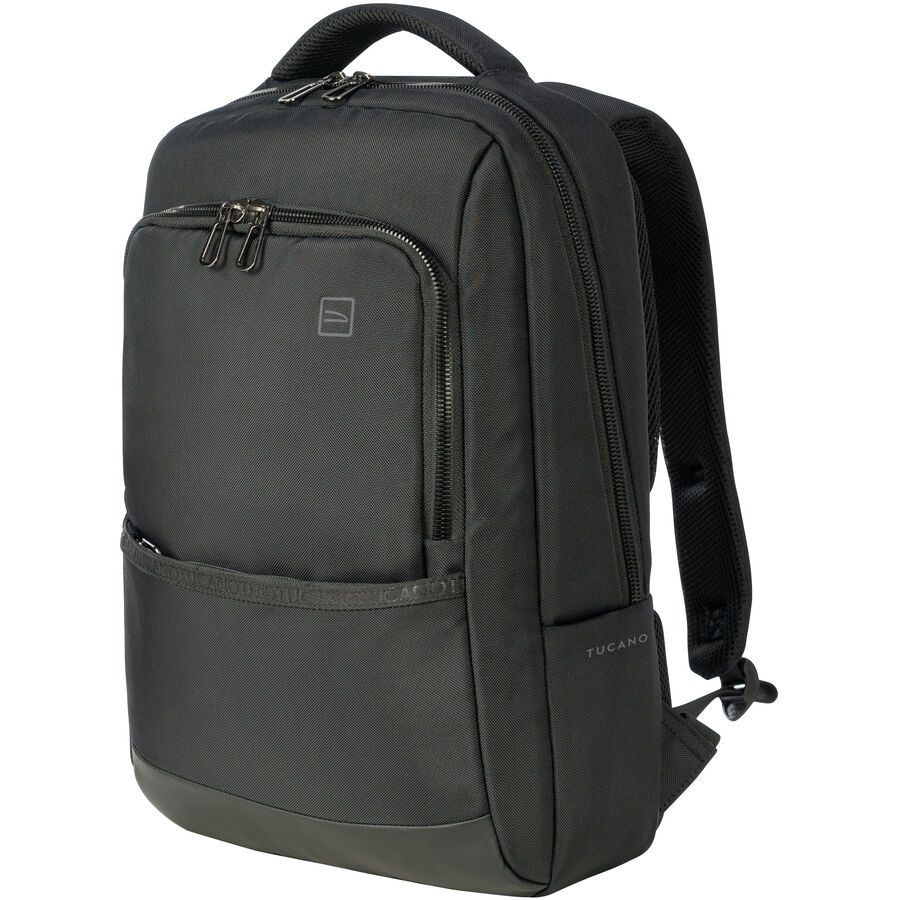 TUCANO Rucksack Lunar Schwarz Stoff - Material: Hochdichtem Funktionsmaterial, - Rucksack