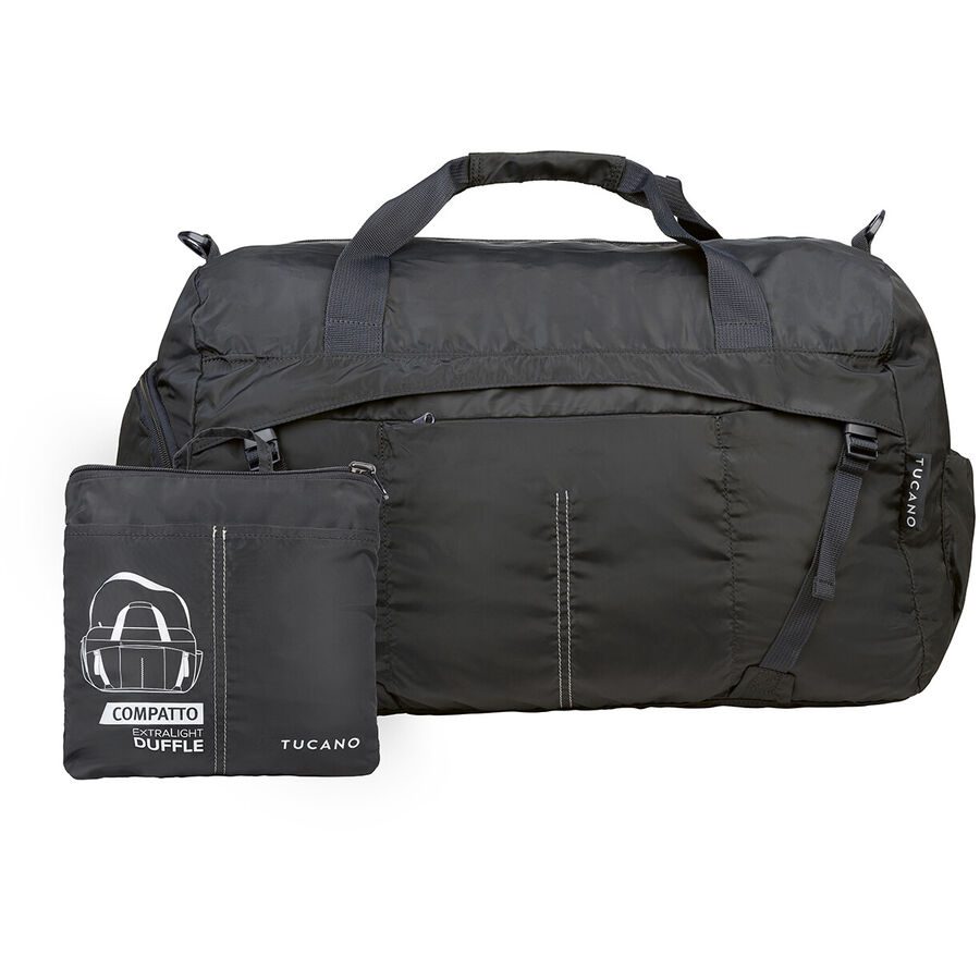 TUCANO Reisetasche Compatto Schwarz Stoff - Reisetasche