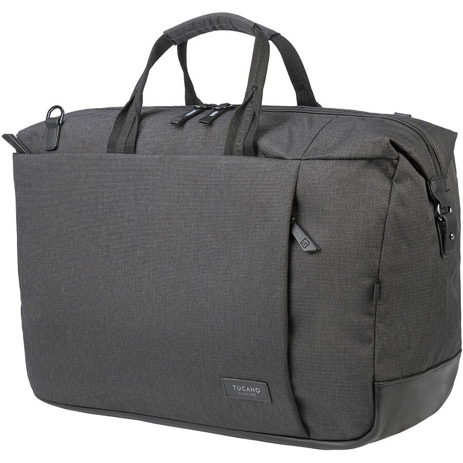TUCANO Reisetasche Ago Grau Stoff - Farbe: Dunkelgrau - Reisetasche