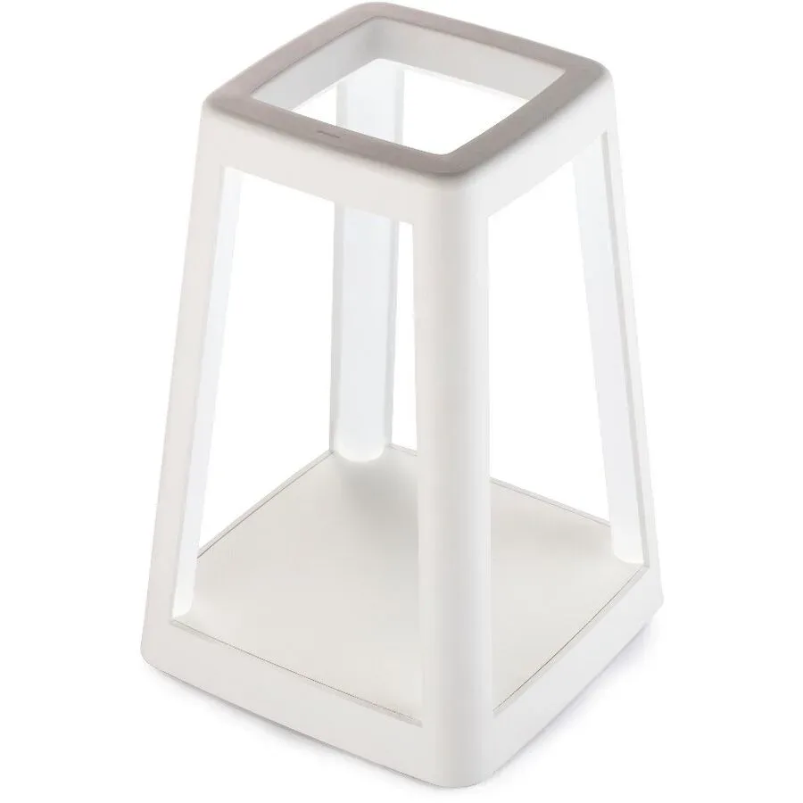 Lexon Tischlampe Lantern Weiss 14.4 cm 21.2 cm - Lichtfarbe: Warmweiss - Kaltes Tagesweiss - Tischlampe