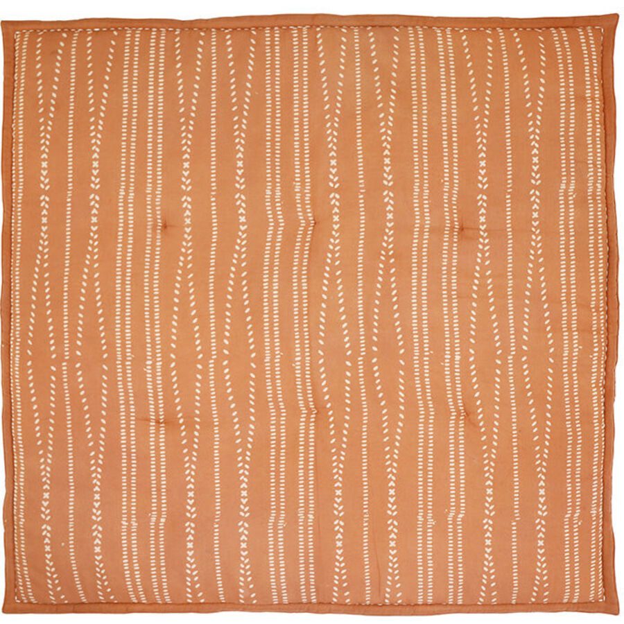 Babyzubehör Numpo Braun Baumwolle/Polyester 100 cm 100 cm - Farbe: Terracotta - Material: Polyester/Baumwolle - Babyzubehör