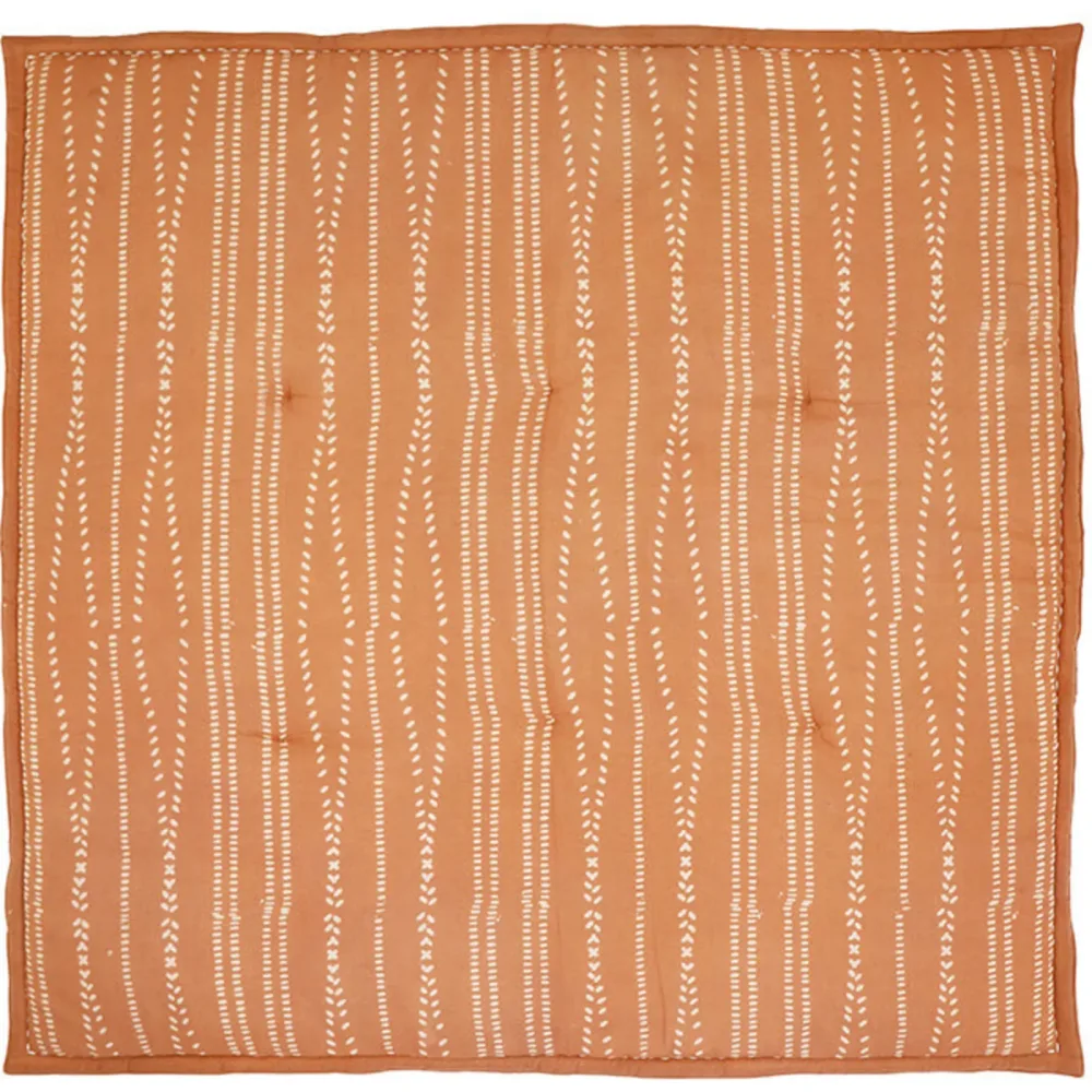 Babyzubehör Numpo Braun Baumwolle/Polyester 100 cm 100 cm - Farbe: Terracotta - Material: Polyester/Baumwolle - Babyzubehör