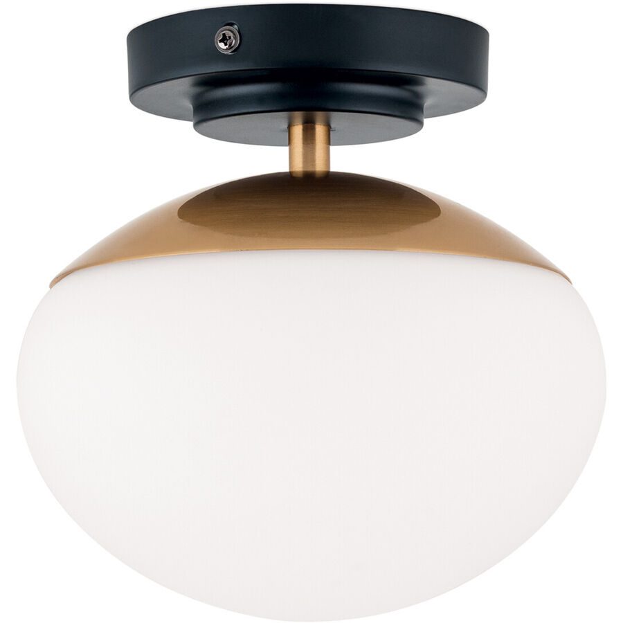 Deckenlampe Josephine Schwarz Edelstahl 18 cm - Deckenlampe