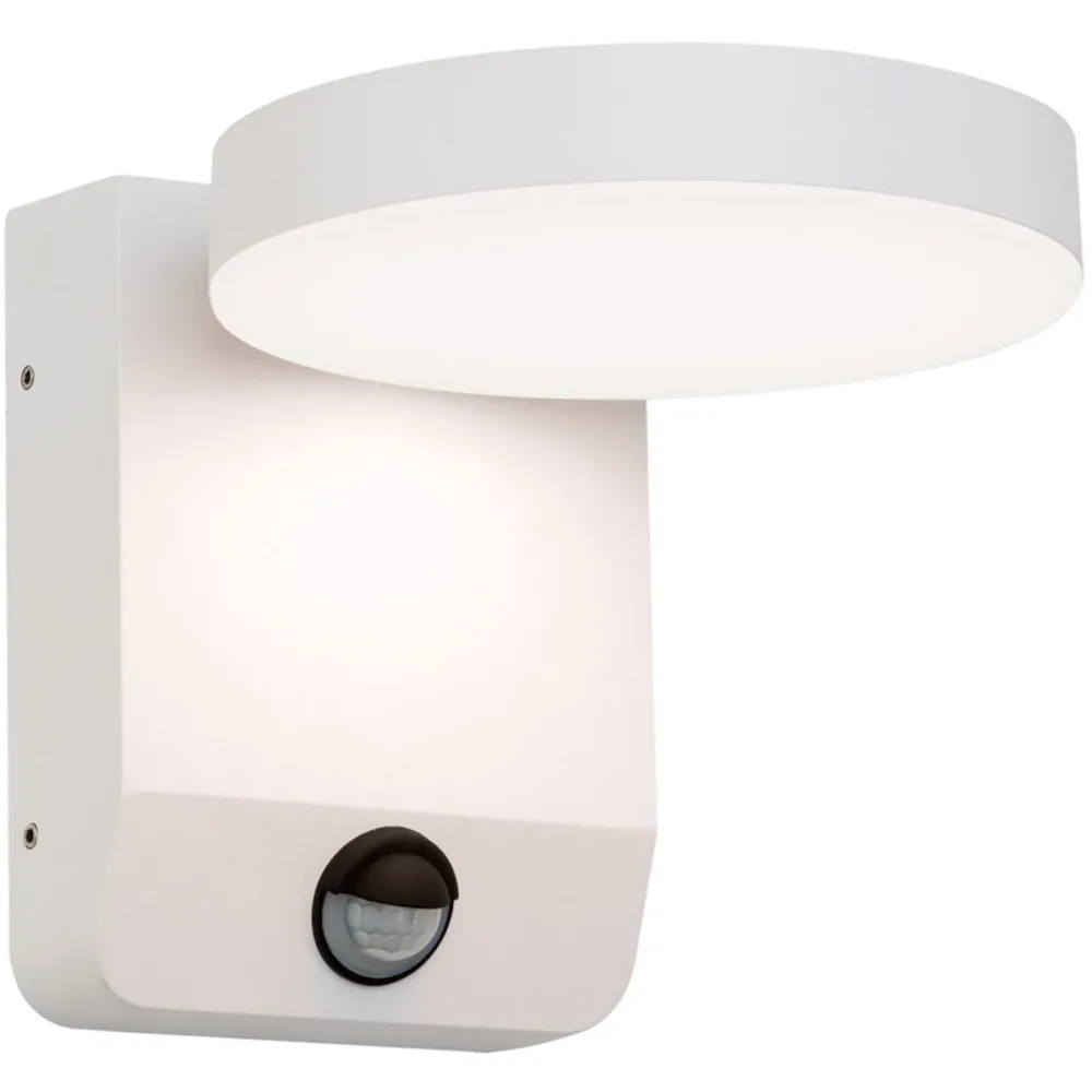 Sensorlampe Hendryk Weiss Aluminium 12.3 cm 16 cm - Lichtfarbe: Extra warmweiss - Sensorlampe
