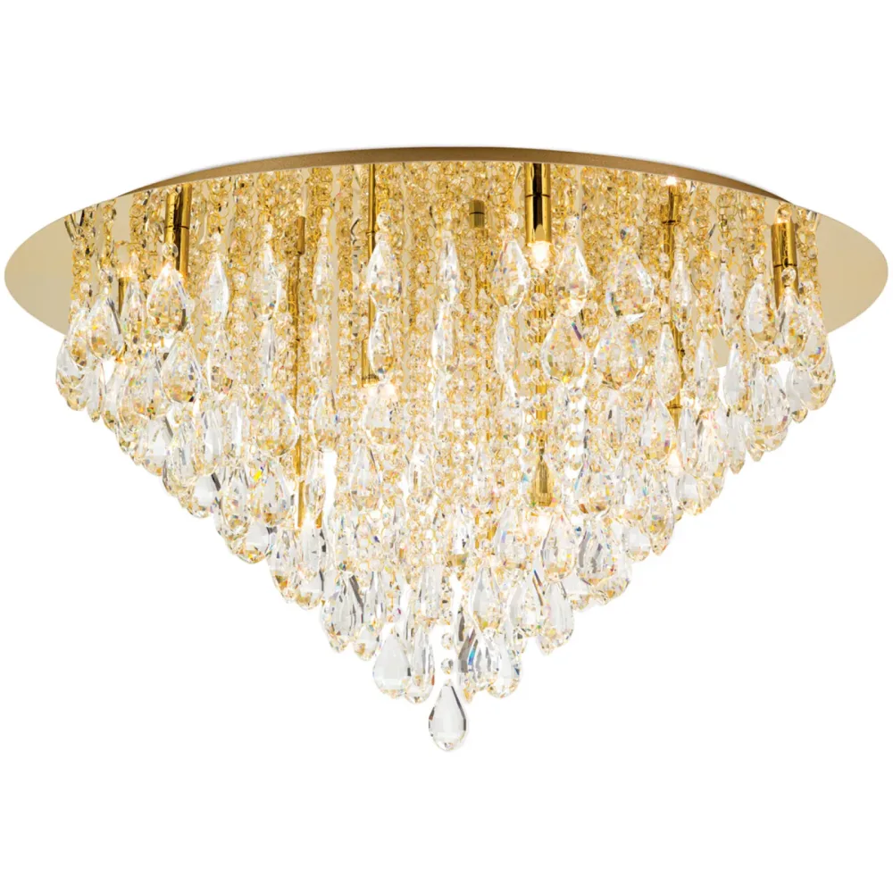 Deckenlampe Celeste Gold Stahl 41 cm - Deckenlampe