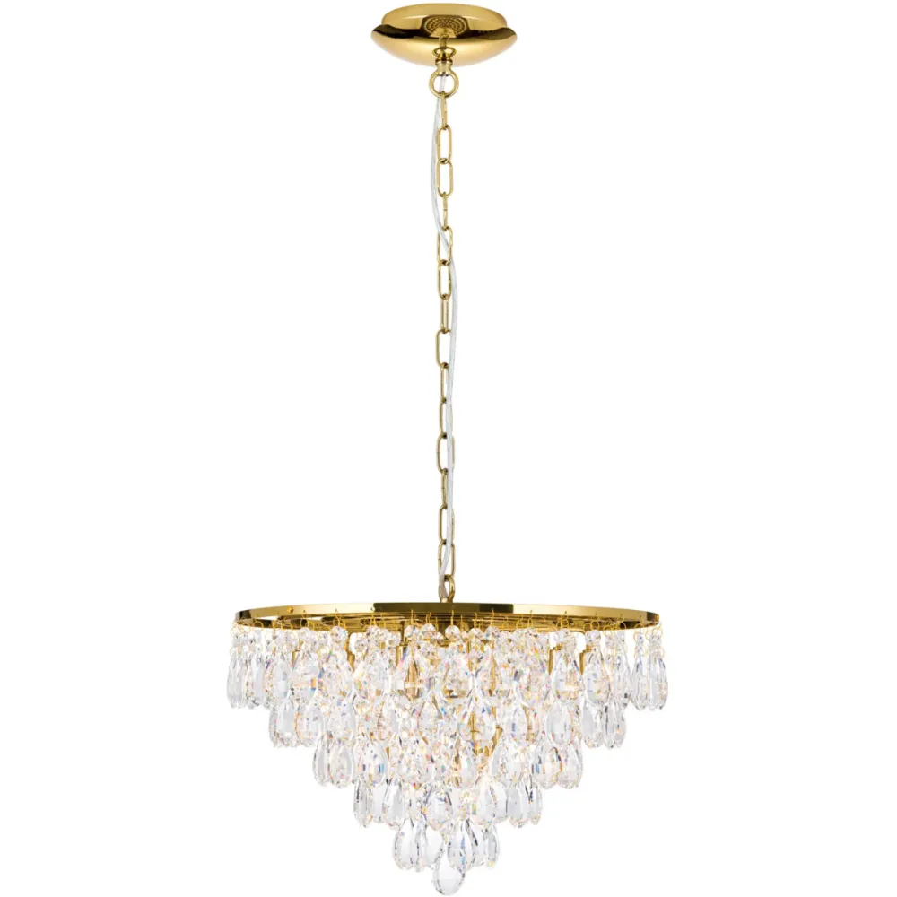 Pendellampe Celeste Gold Stahl 30 cm - Pendellampe