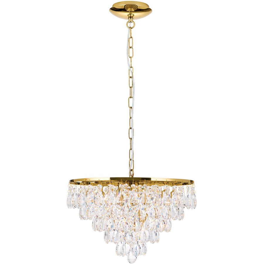 Pendellampe Celeste Gold Stahl 30 cm - Pendellampe