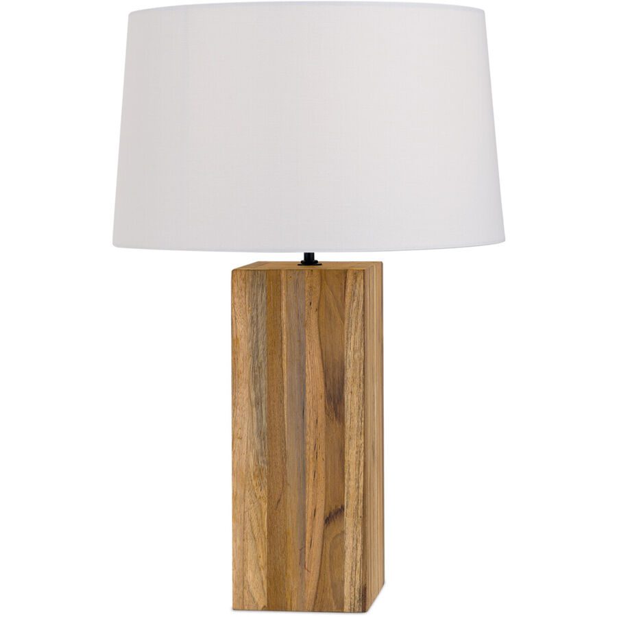 Tischlampe Dallas Holz 53 cm - Farbe: natur - Tischlampe