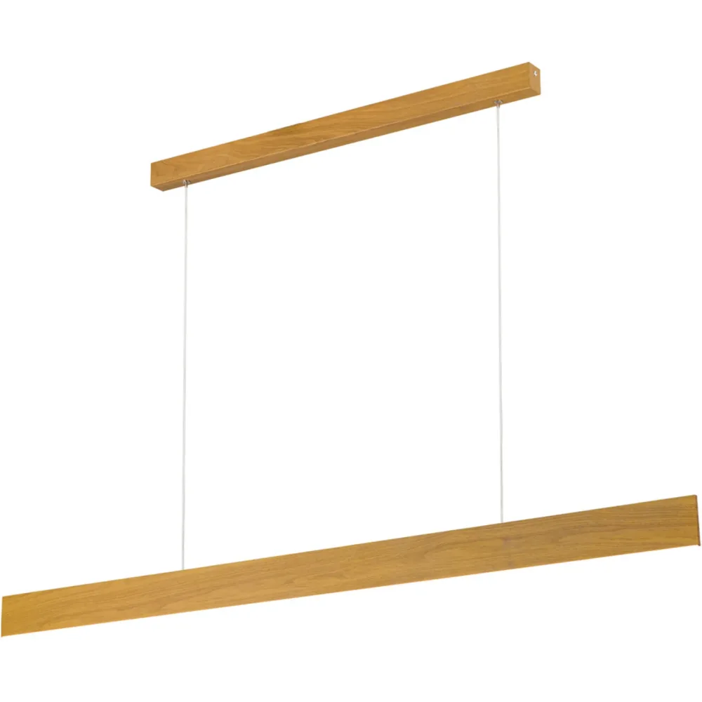 Pendellampe Gideon Aluminium 3.6 cm 8 cm - Farbe: natur - Lichtfarbe: Warmweiss - Pendellampe