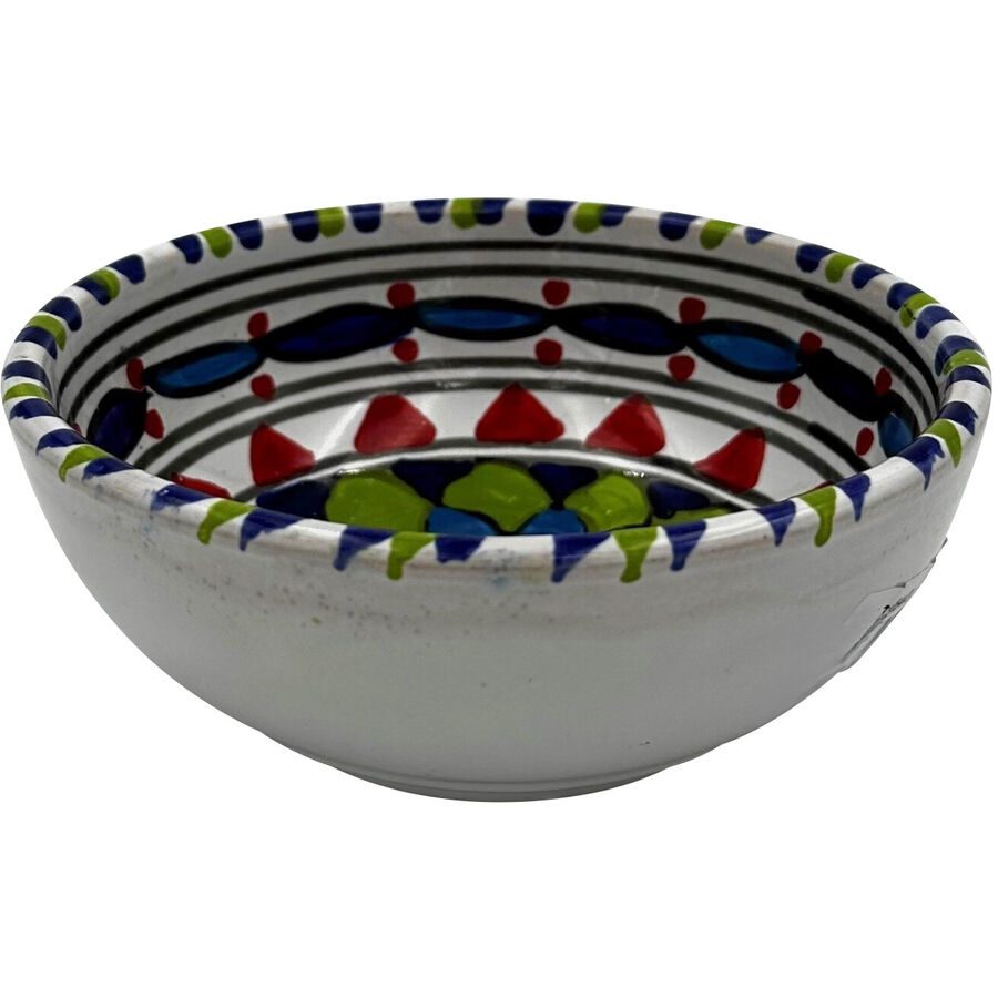 Schüssel Tunis Blau/Grün/Mehrfarbig Keramik 13 cm - Schüssel