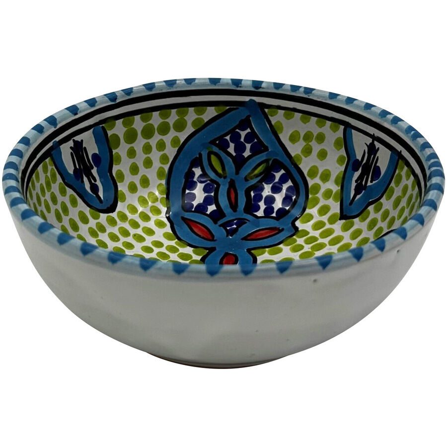 Schüssel Tunis Blau/Mehrfarbig Keramik 13 cm - Schüssel