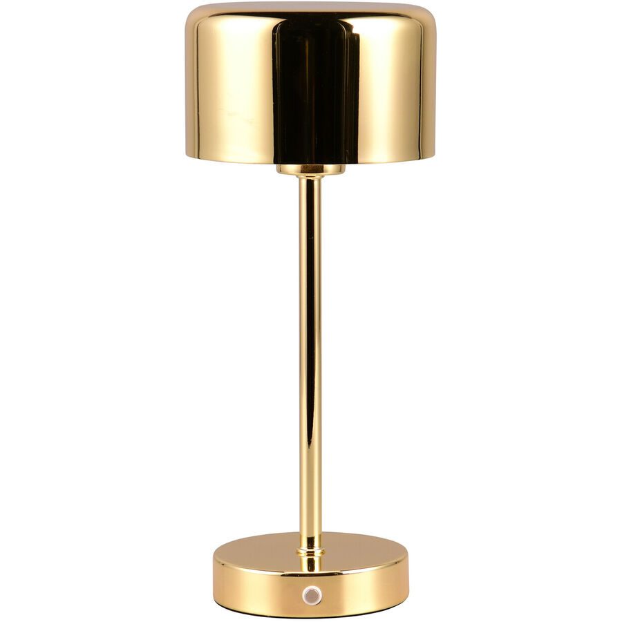 Tischlampe Feliks Gold Metall 30 cm - Farbe: messing - LED - Tischlampe- LED Energiesparlampe