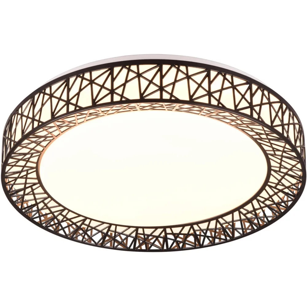 Deckenlampe Etso Schwarz Kunststoff 9 cm - LED - Deckenlampe- LED Energiesparlampe