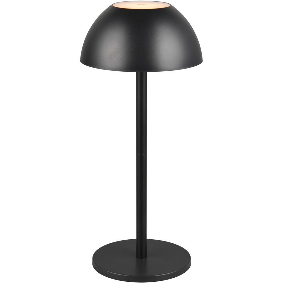 Tischlampe Dracir Schwarz Kunststoff 30 cm - Farbe: schwarz matt - LED - Tischlampe- LED Energiesparlampe