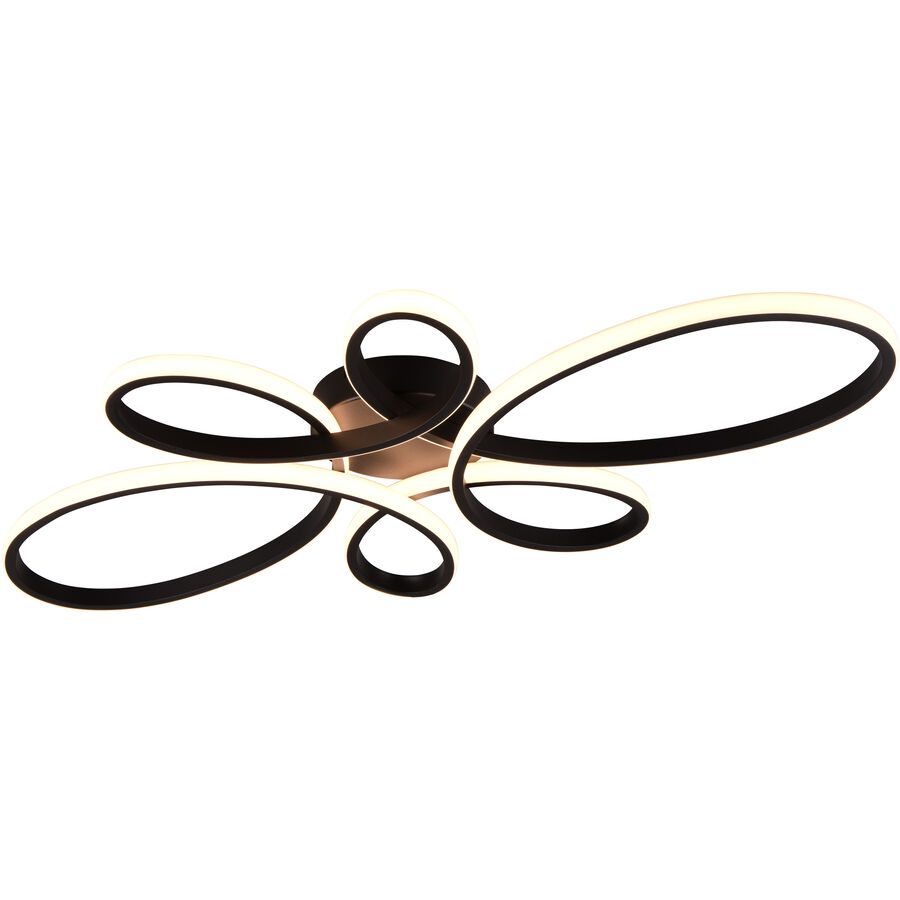 Deckenlampe LED FLY variable Intensität 83cm 32W schwarz