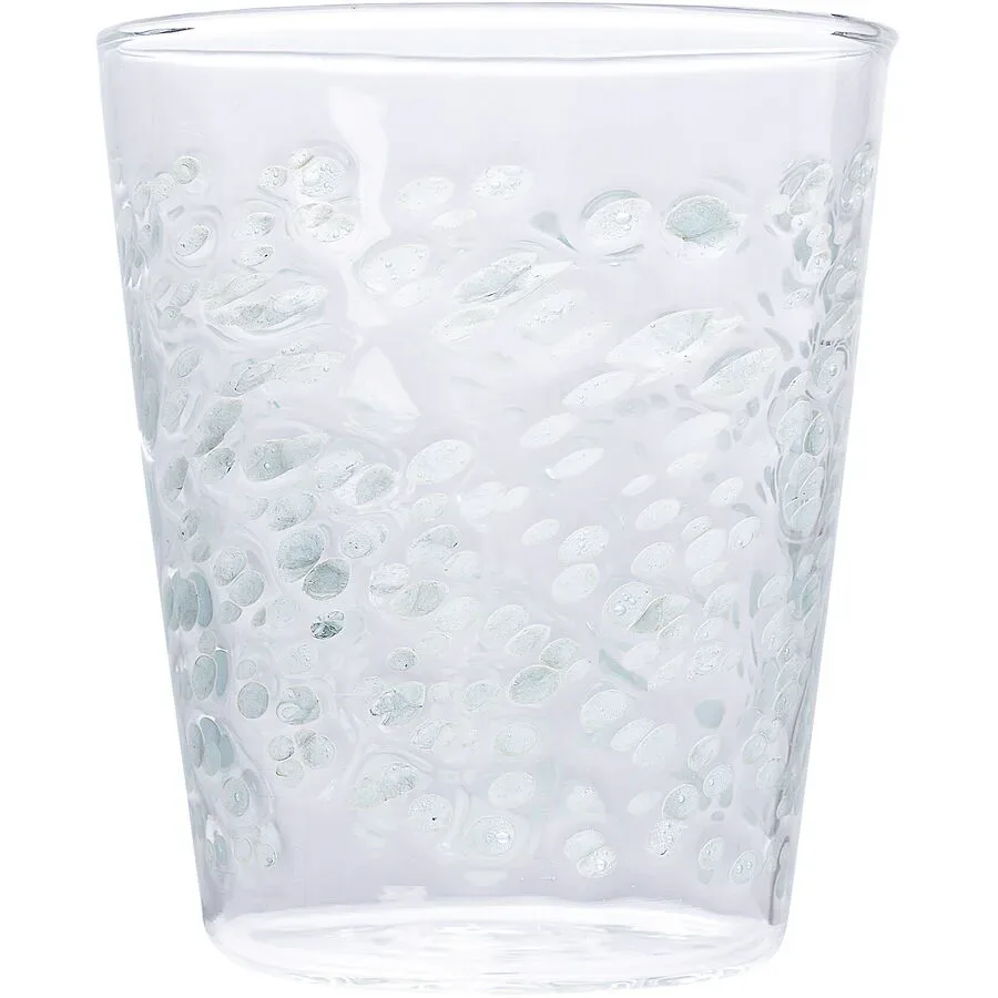 Trinkglas Laiba Grün/Transparent Glas 0.435 l - Farbe: transparent/grün - Trinkglas