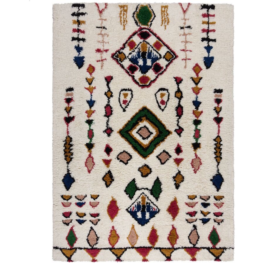 Teppich Seph Mehrfarbig Wolle 230 cm 160 cm - Farbe: Mutli - Teppich
