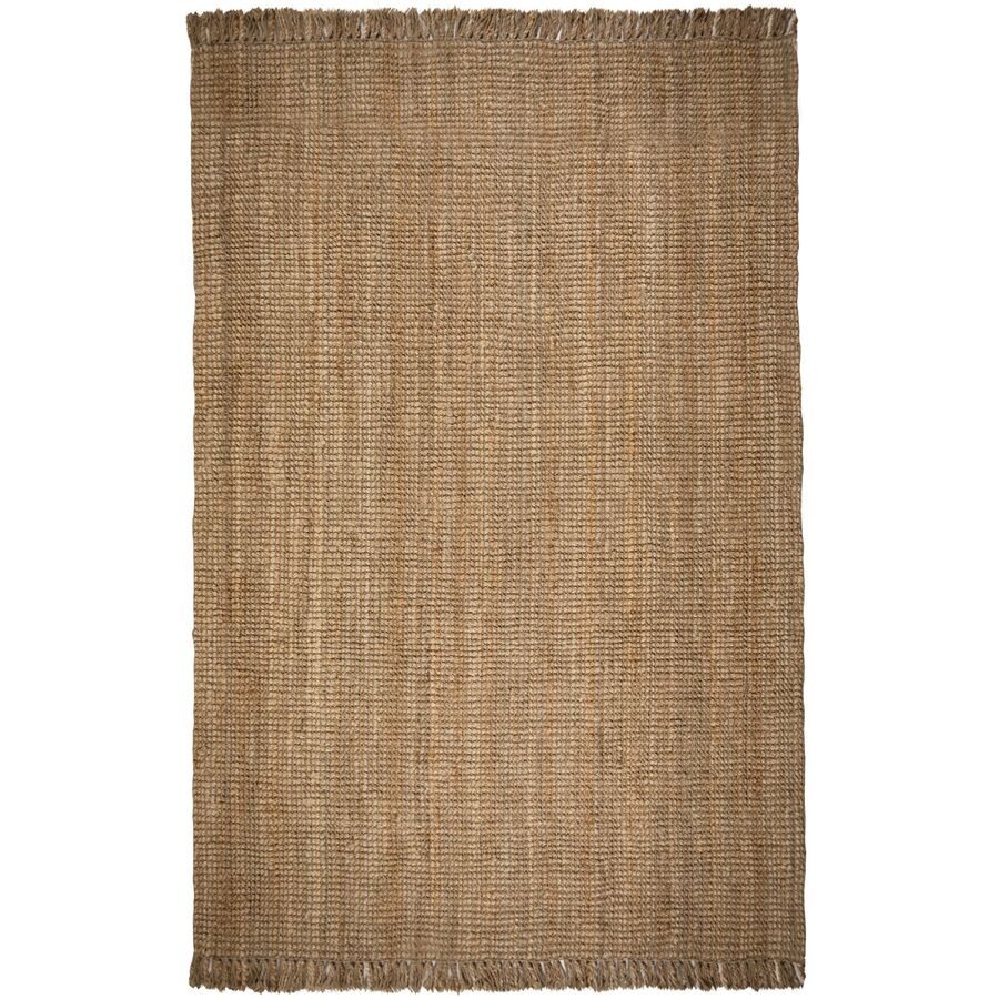 Teppich Tsumugi Braun Jute 230 cm 160 cm - Farbe: Natural - Teppich