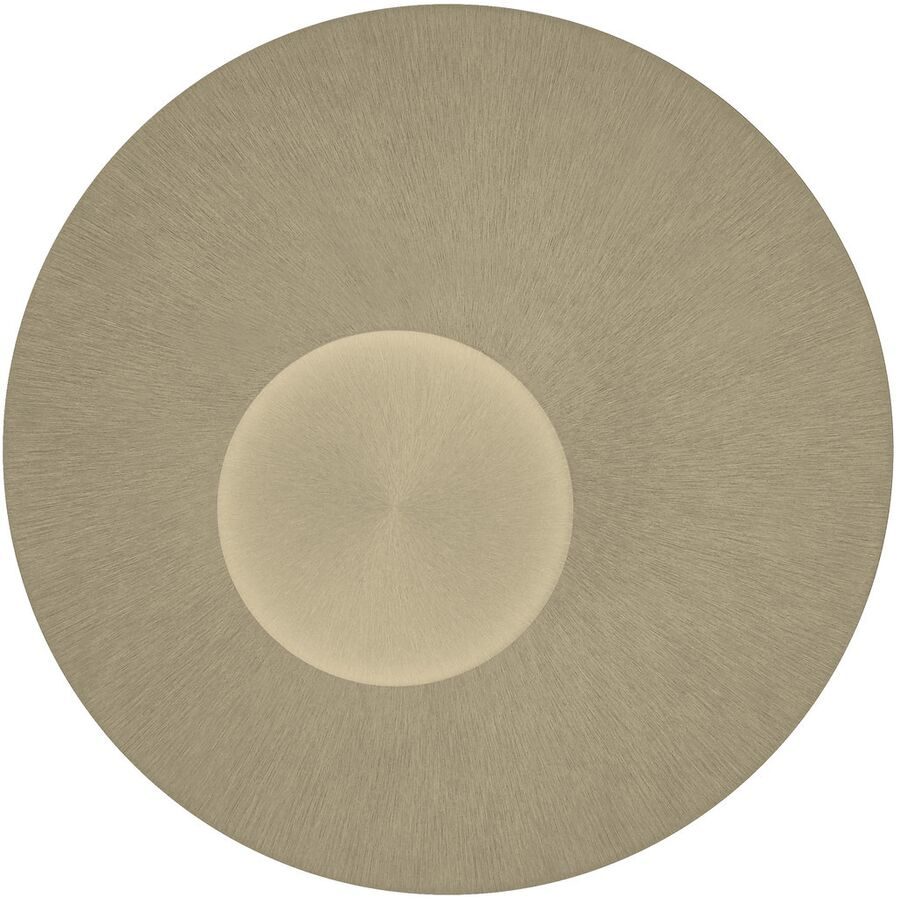 Deckenlampe Stella Beige Metall 45 cm 4 cm - Farbe: sand - LED - Lichtfarbe: Extra warmweiss - Kaltes Tagesweiss - Deckenlampe- LED Energiesparlampe