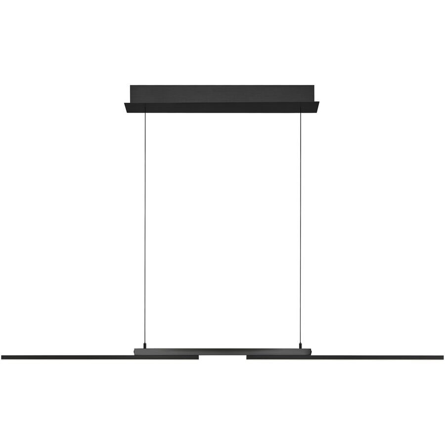 Pendellampe More Grau Metall 130 cm 200 cm - Farbe: anthrazit matt eloxiert - LED - Lichtfarbe: Extra warmweiss - Helles Neutralweiss - Pendellampe-