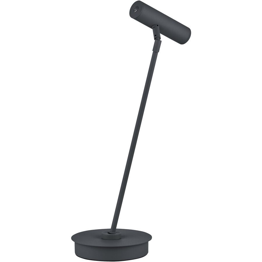Tischlampe Tom Pro Schwarz Metall 47.5 cm - LED - Lichtfarbe: Extra warmweiss - Helles Neutralweiss - Tischlampe- LED Energiesparlampe
