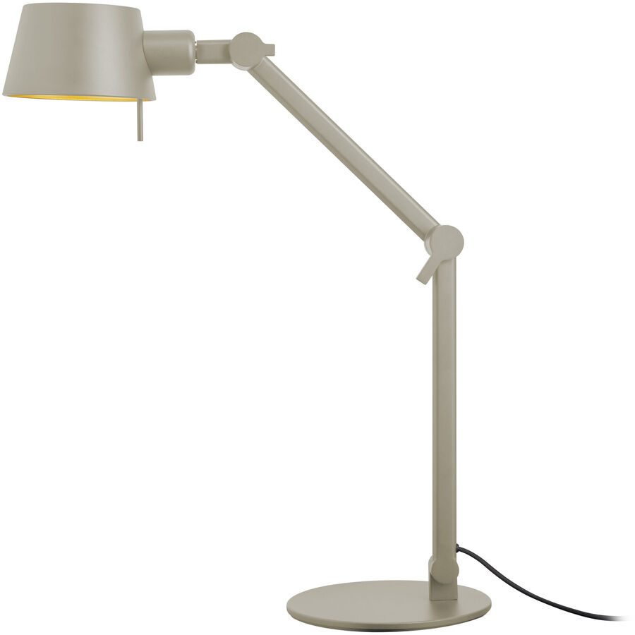 Tischlampe Medo Beige Metall 22 cm 93 cm - Farbe: sand - Tischlampe