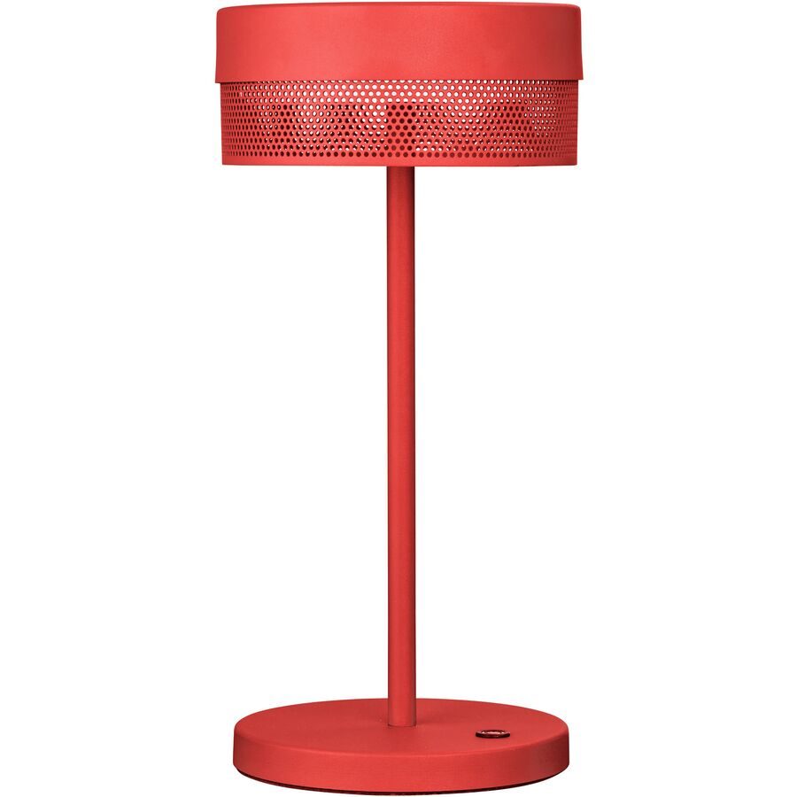 Tischlampe Mesh Orange Metall 14.5 cm 30 cm - Farbe: peach - LED - Lichtfarbe: Extra warmweiss - Tischlampe- LED Energiesparlampe