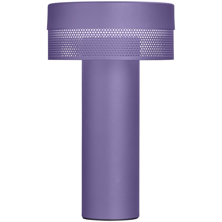 Tischlampe Mesh Lila Metall 14.5 cm 24 cm - Farbe: violett - LED - Lichtfarbe: Extra warmweiss - Tischlampe- LED Energiesparlampe