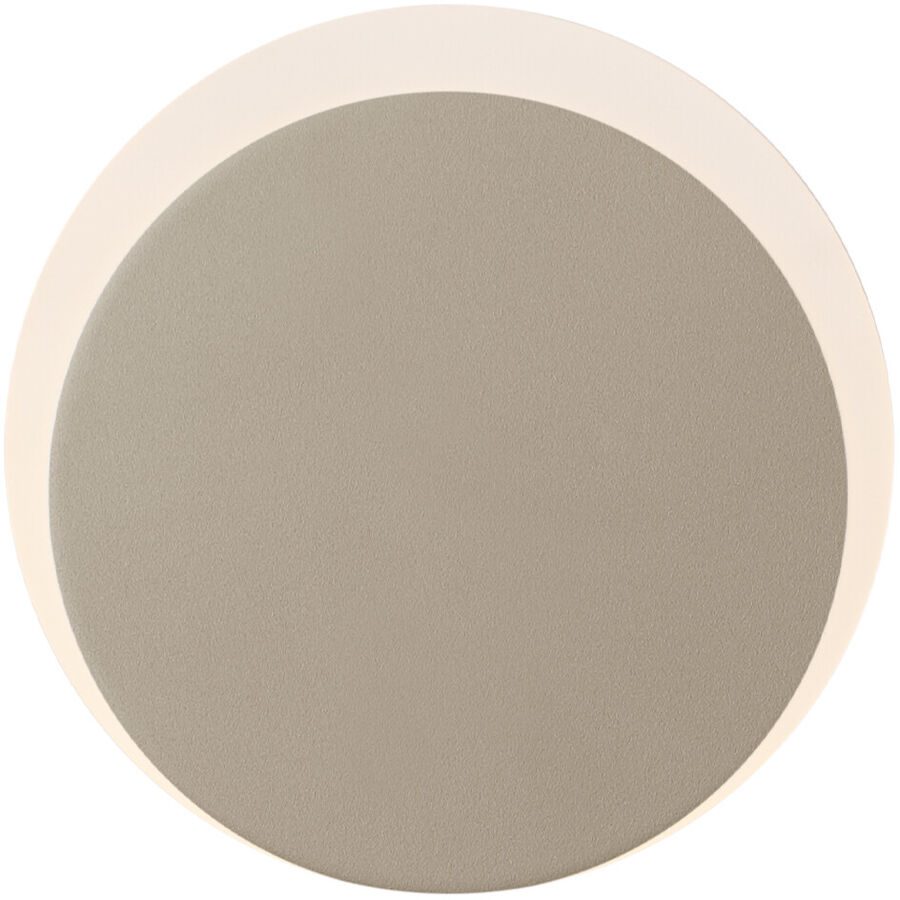 Wandlampe Sun-B Beige Metall 15 cm 15 cm - Farbe: sand - LED - Lichtfarbe: Extra warmweiss - Wandlampe- LED Energiesparlampe
