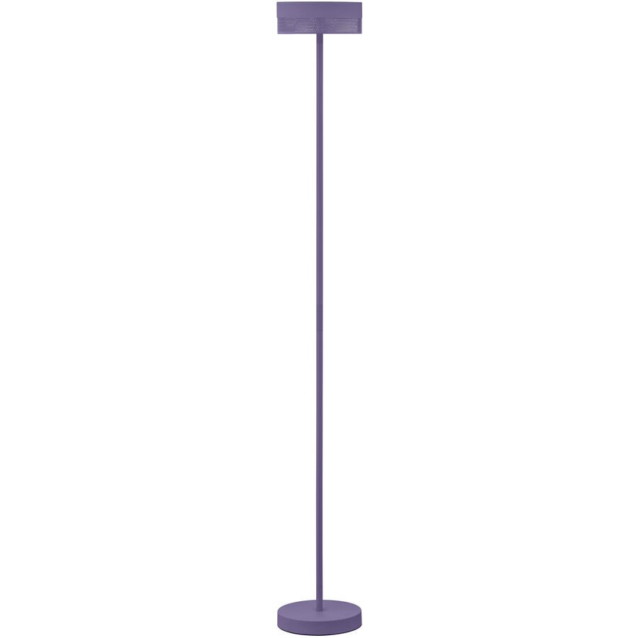 Stehlampe Mesh Lila Metall 16 cm 120 cm - Farbe: violett - LED - Lichtfarbe: Extra warmweiss - Stehlampe- LED Energiesparlampe