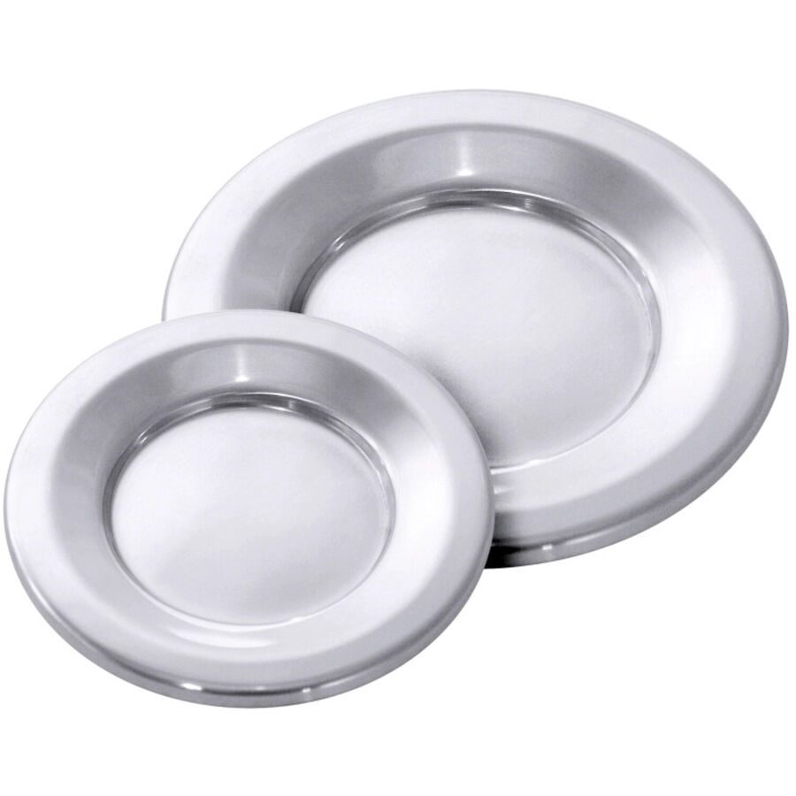 Untersetzer Contacto Bander Silber Edelstahl 14 cm - Untersetzer