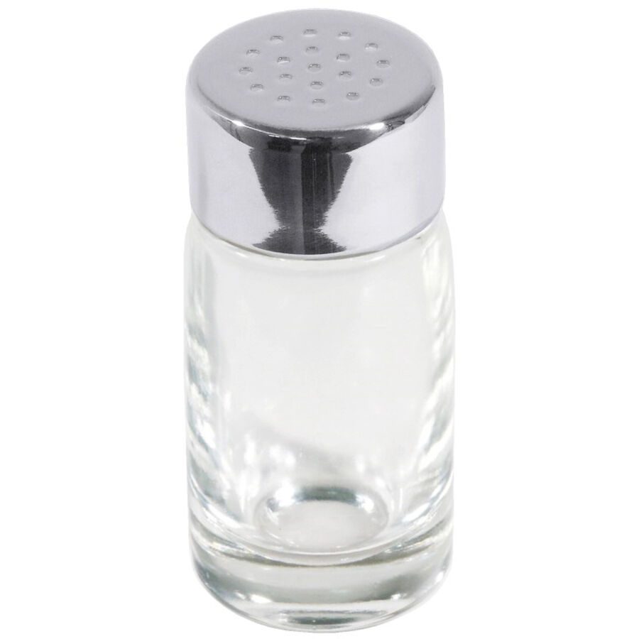 Salzstreuer Contacto Bander Silber Glas 3.5 cm 8 cm 3.5 cm - Salzstreuer