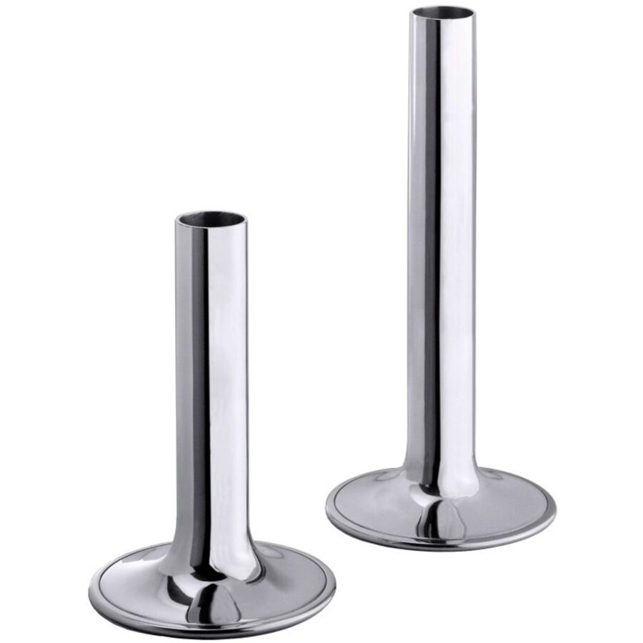 Kerzenständer Contacto Bander Silber Edelstahl 12.5 cm - Kerzenständer
