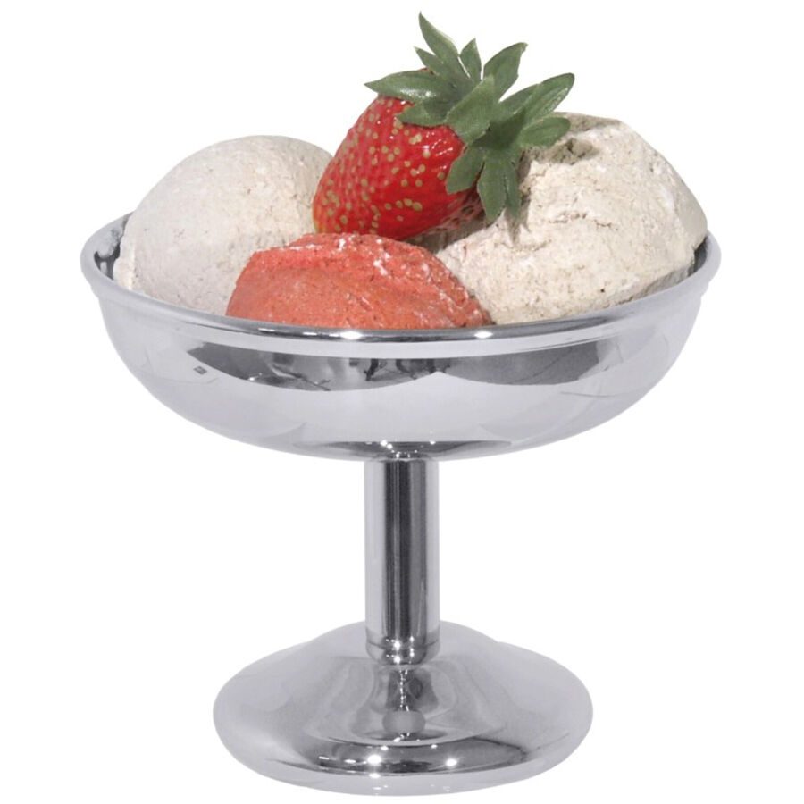 Eisbecher Contacto Bander Silber Edelstahl 10 cm 8.5 cm - Eisbecher