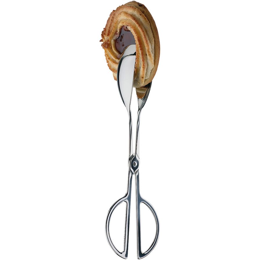 Servierzange Aps Silber Edelstahl 6.5 cm 4.5 cm - Servierzange