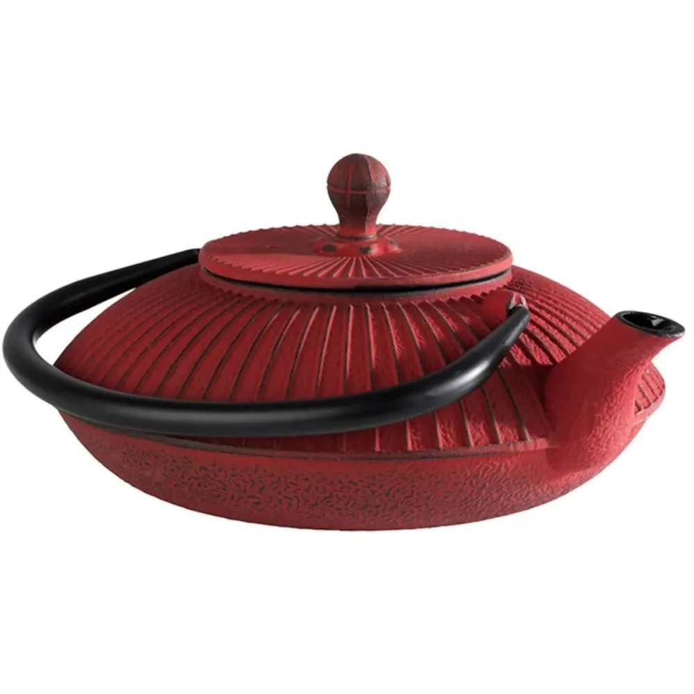 APS Teekanne Asia Rot Metall 0.8 l - Teekanne