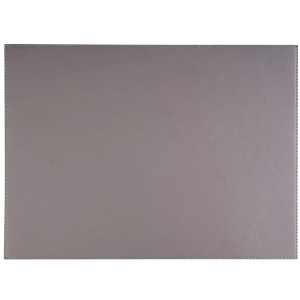 APS Tischset VELLURA, Kunstleder; 32.5x45 cm (BxL); grau; 6 Stück / Pack