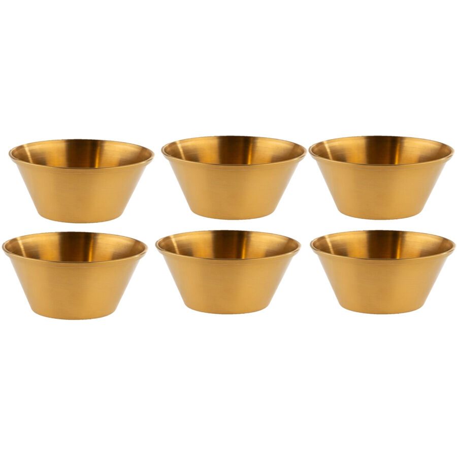 Schälchen-Set Aps Gold Edelstahl 6 cm 2.5 cm - Schälchen-Set