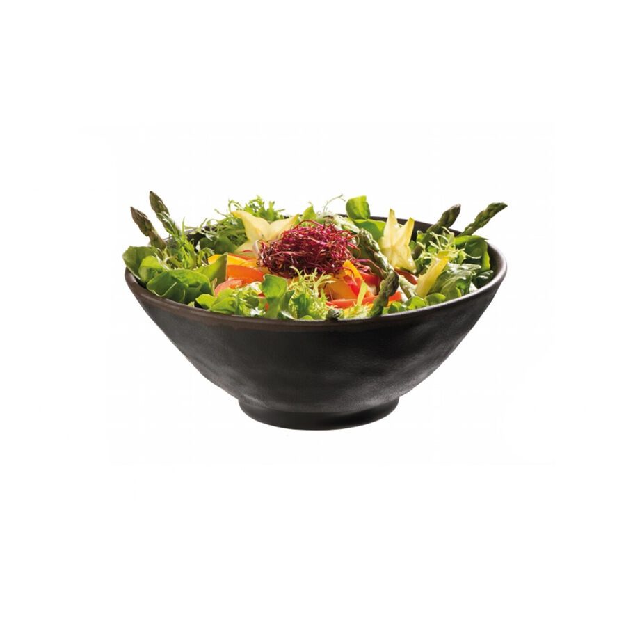 APS Schale Marone Schwarz Kunststoff 19 cm 8 cm - Material: Melamin - Schale